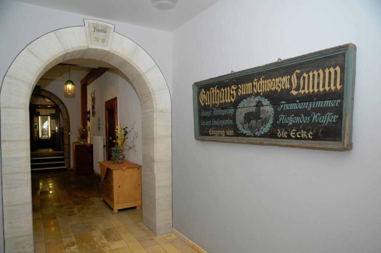 Schwarzes Lamm Hotel Rothenburg ob der Tauber Kültér fotó